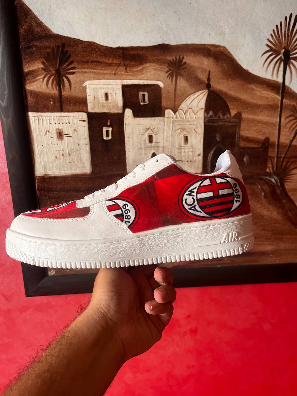 Custom Air Force Ac Milan Design