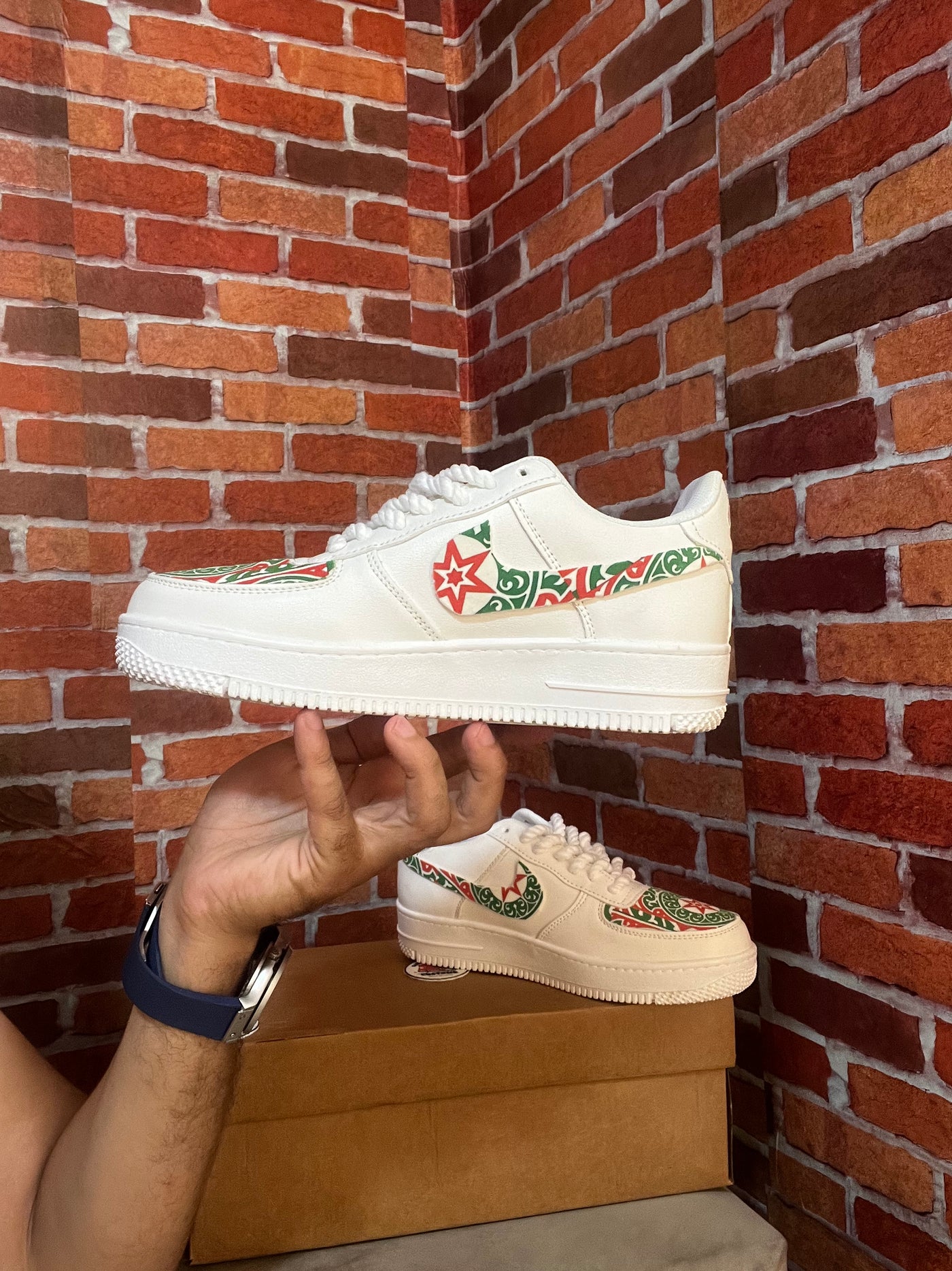 Custome Air Force Marocain Designe Personnalisées Pour Femmes et Hommes