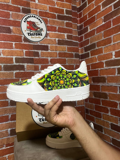 Custome Air Force Green Designe Personnalisées Pour Femmes et Hommes