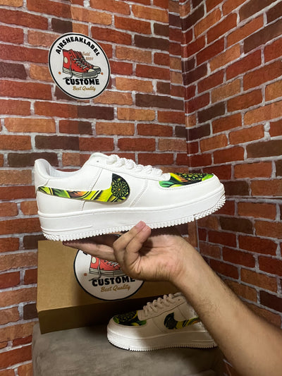 Custome Air Force Green Designe Personnalisées Pour Femmes et Hommes