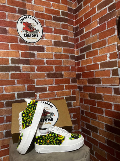 Custome Air Force Green Designe Personnalisées Pour Femmes et Hommes