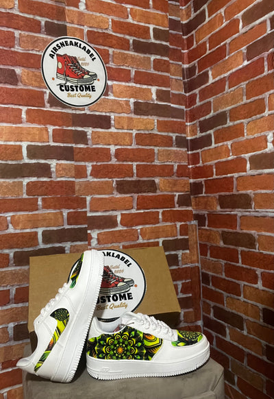 Custome Air Force Green Designe Personnalisées Pour Femmes et Hommes