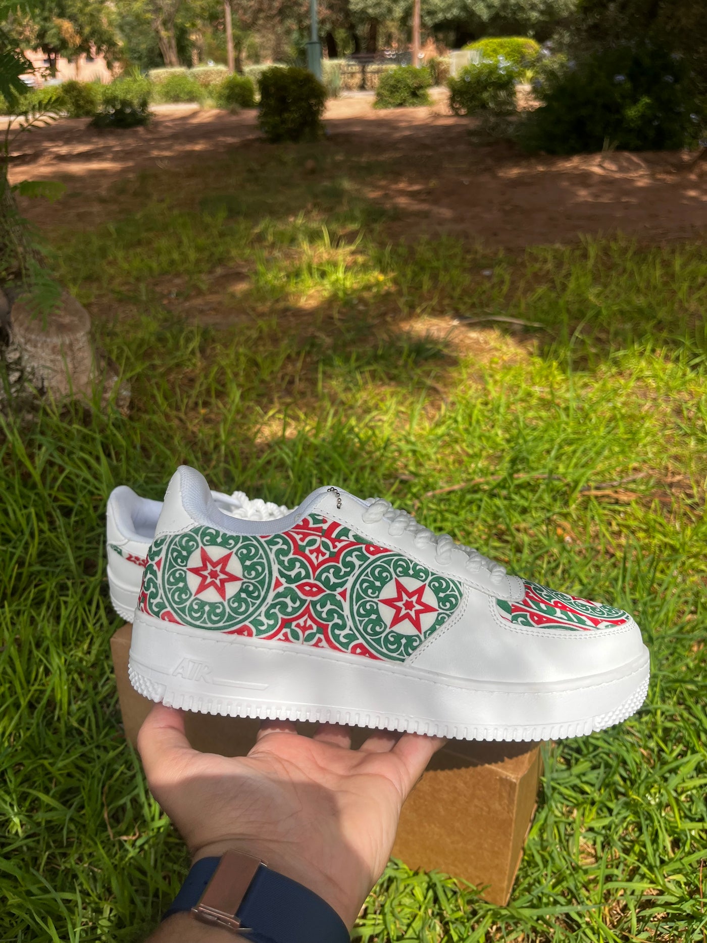 Custome Air Force Marocain Designe Personnalisées Pour Femmes et Hommes