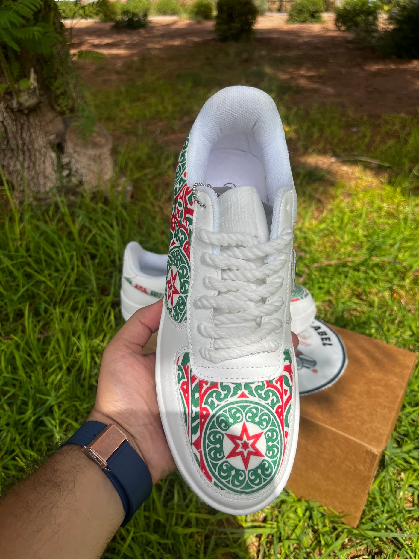 Custome Air Force Marocain Designe Personnalisées Pour Femmes et Hommes