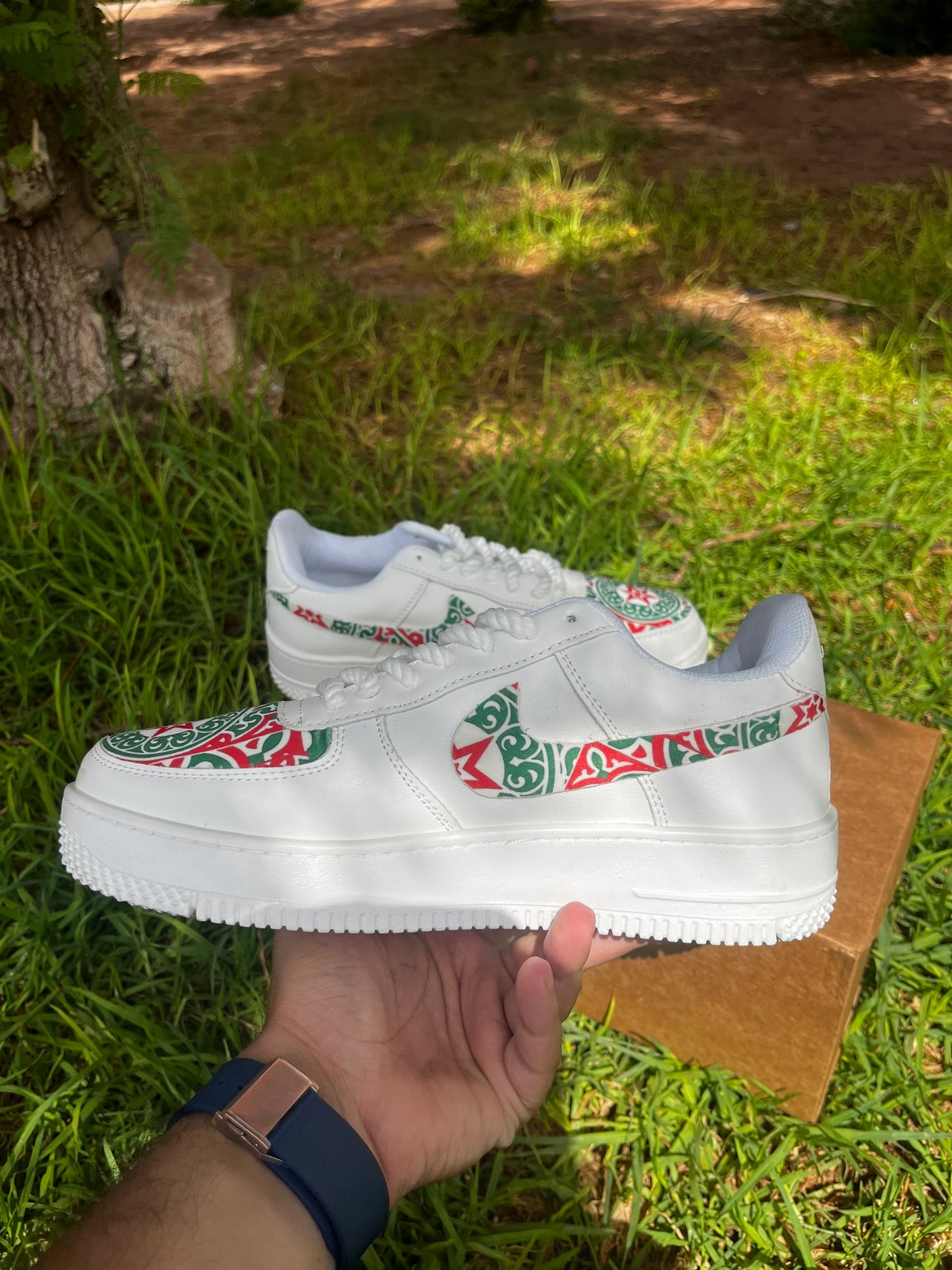 Custome Air Force Marocain Designe Personnalisées Pour Femmes et Hommes