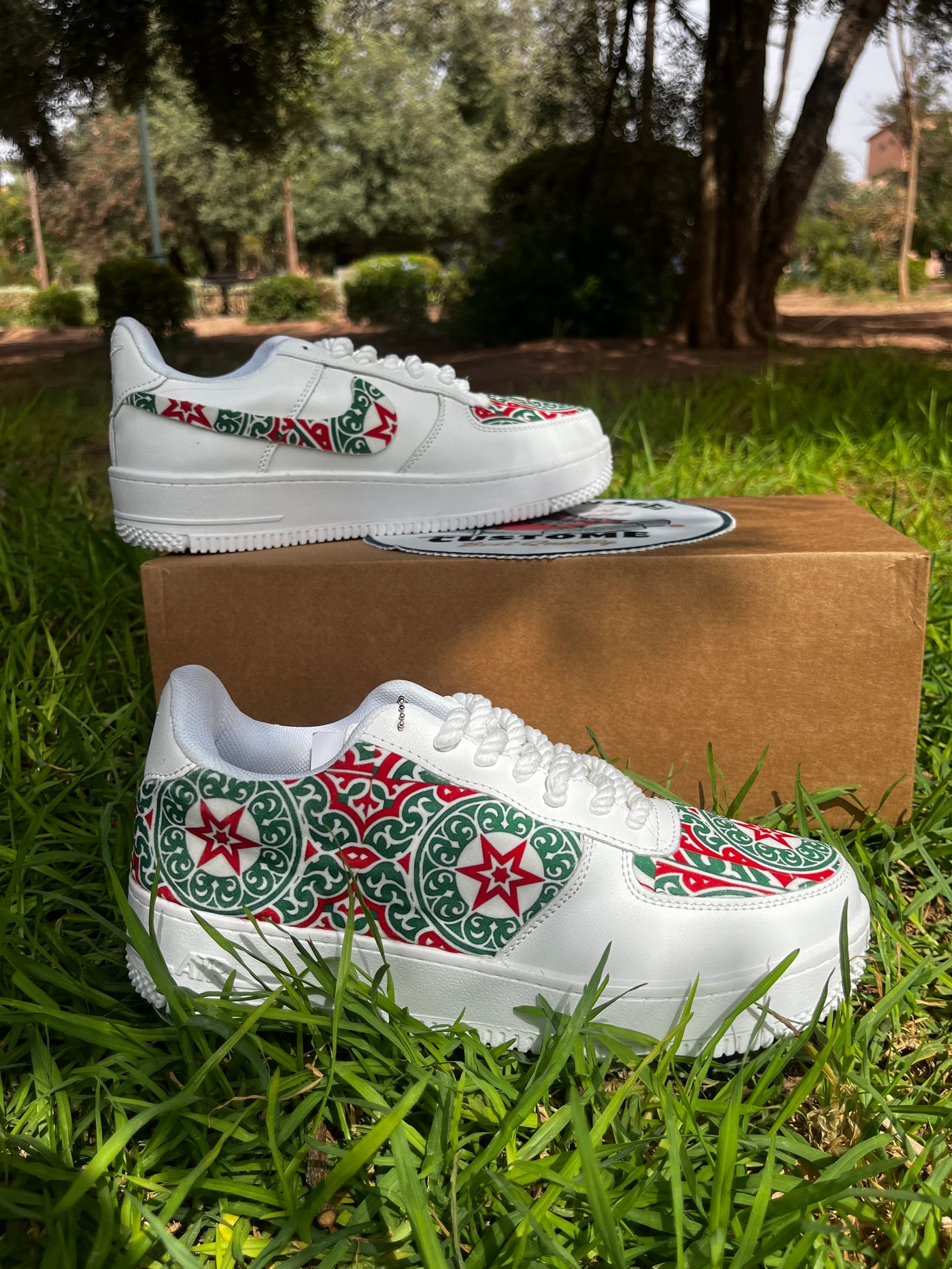 Custome Air Force Marocain Designe Personnalisées Pour Femmes et Hommes