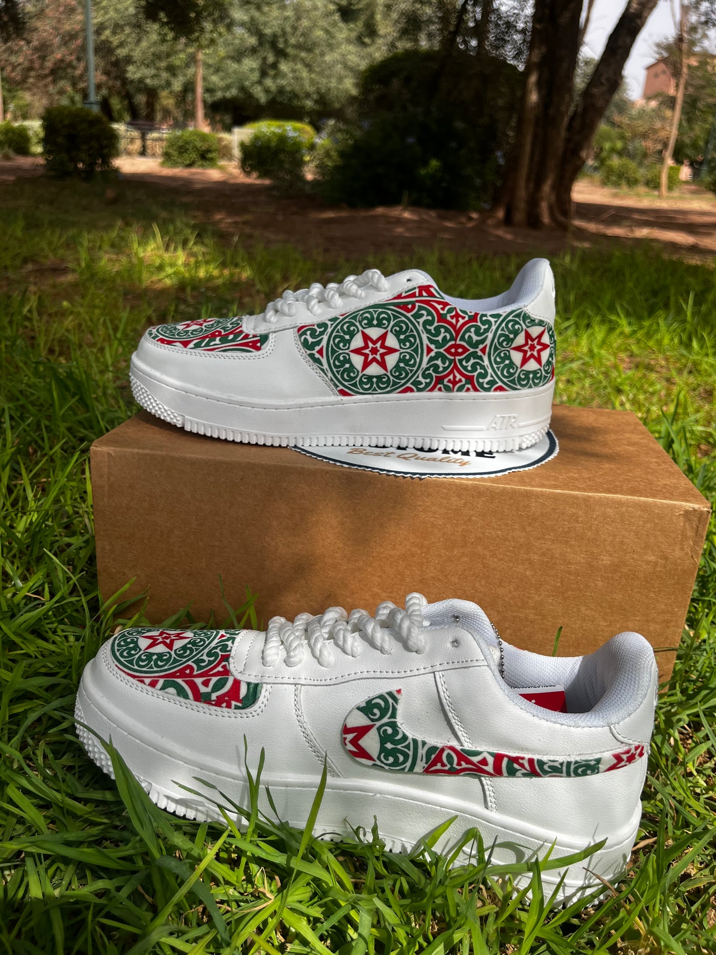 Custome Air Force Marocain Designe Personnalisées Pour Femmes et Hommes