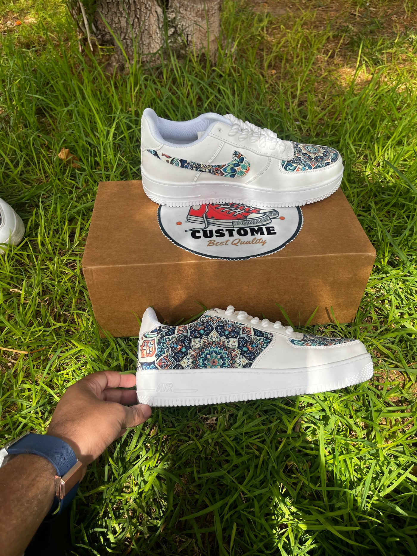 Custome Air Force Marocain Designe Personnalisées Pour Femmes et Hommes