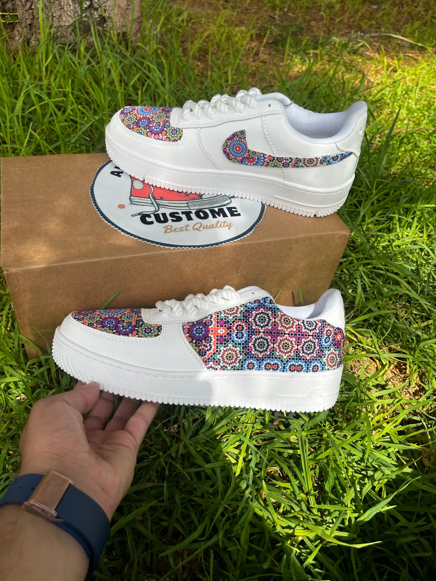 Custome Air Force Marocain Designe Personnalisées Pour Femmes et Hommes