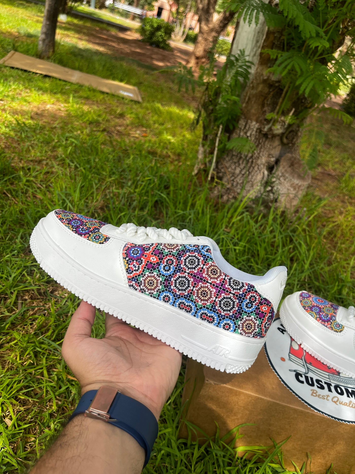 Custome Air Force Marocain Designe Personnalisées Pour Femmes et Hommes