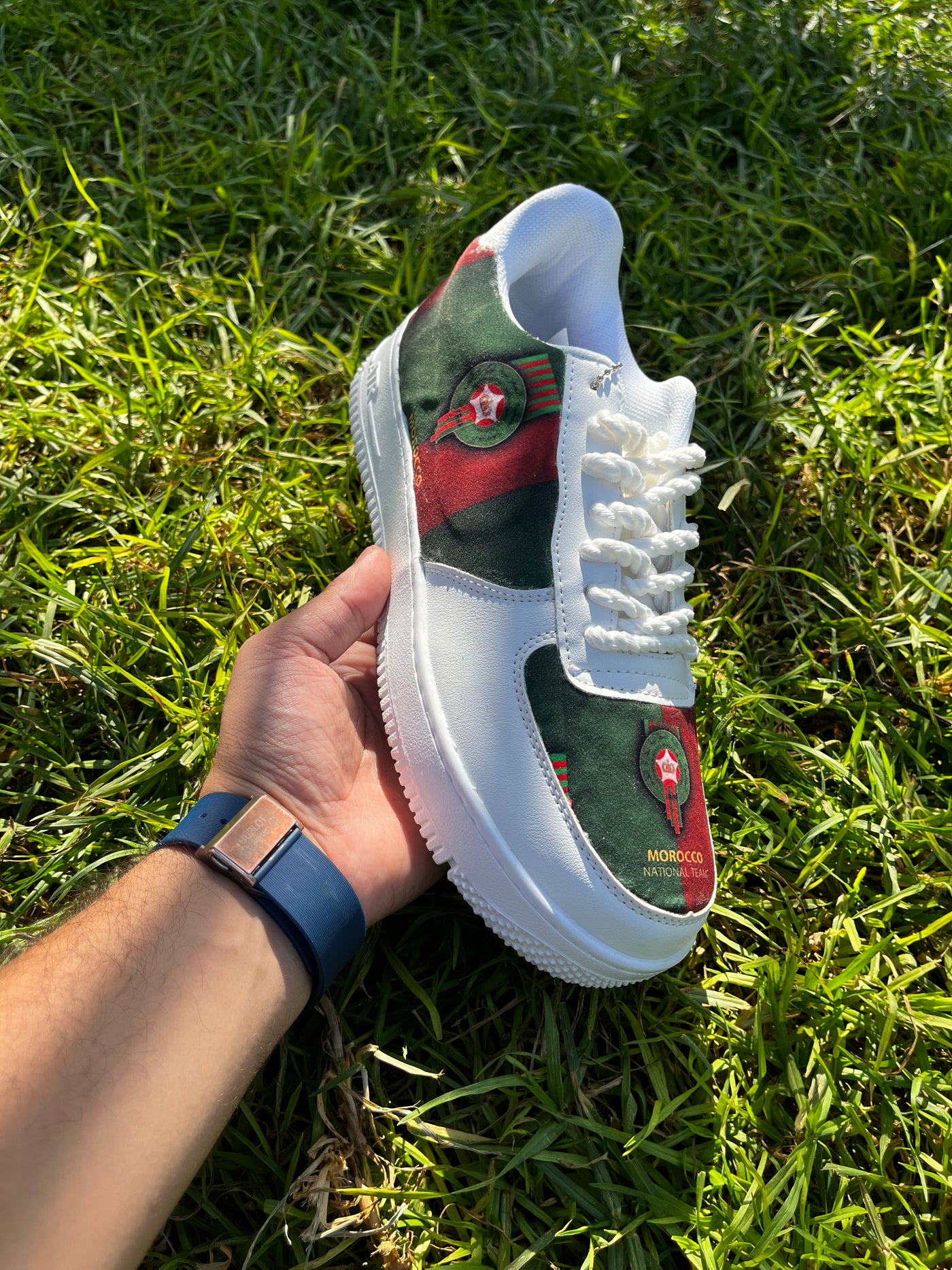 Custome Shoes Marocain Designe Personnalisées Pour Femmes et Hommes