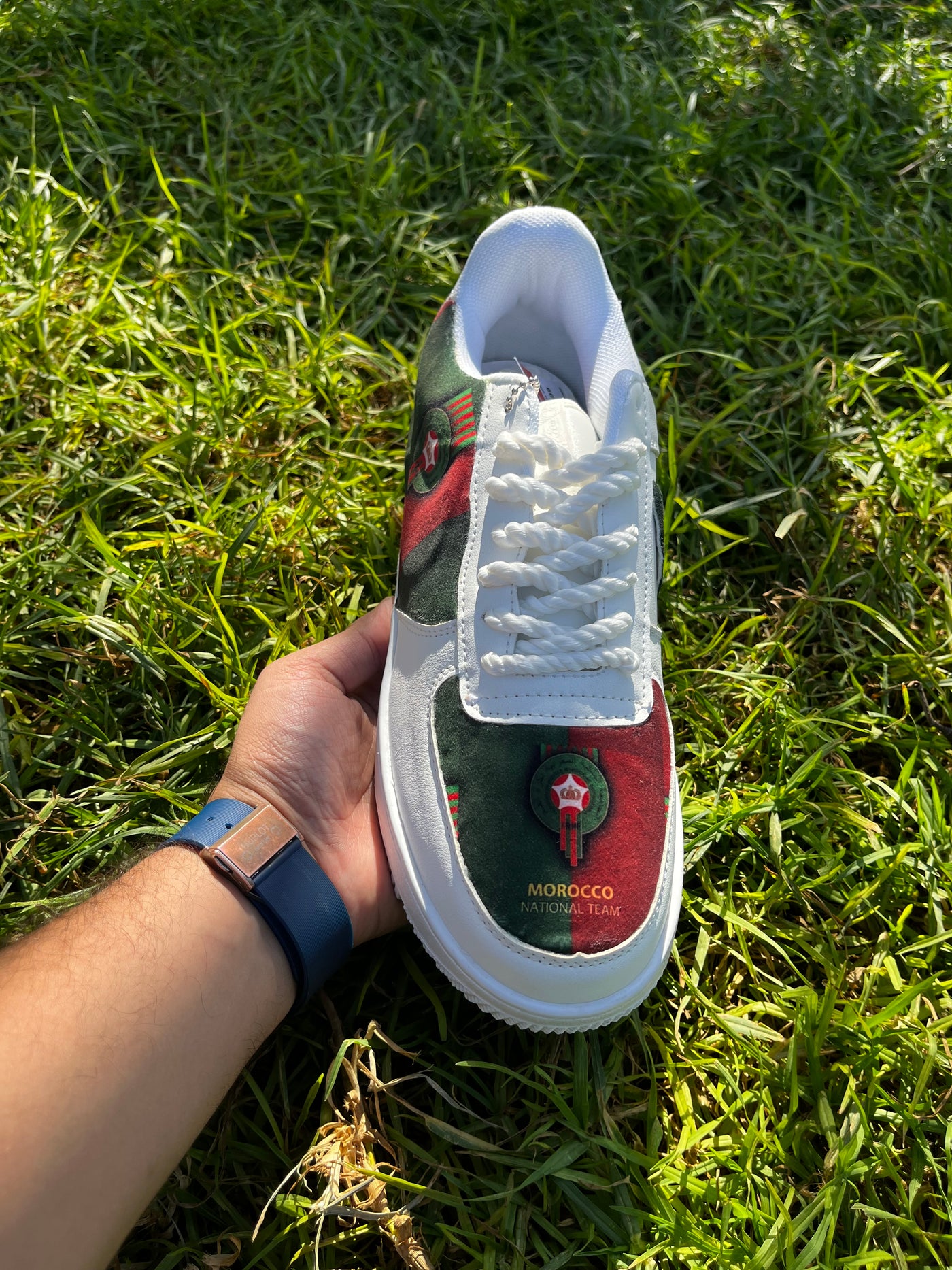 Custome Shoes Marocain Designe Personnalisées Pour Femmes et Hommes