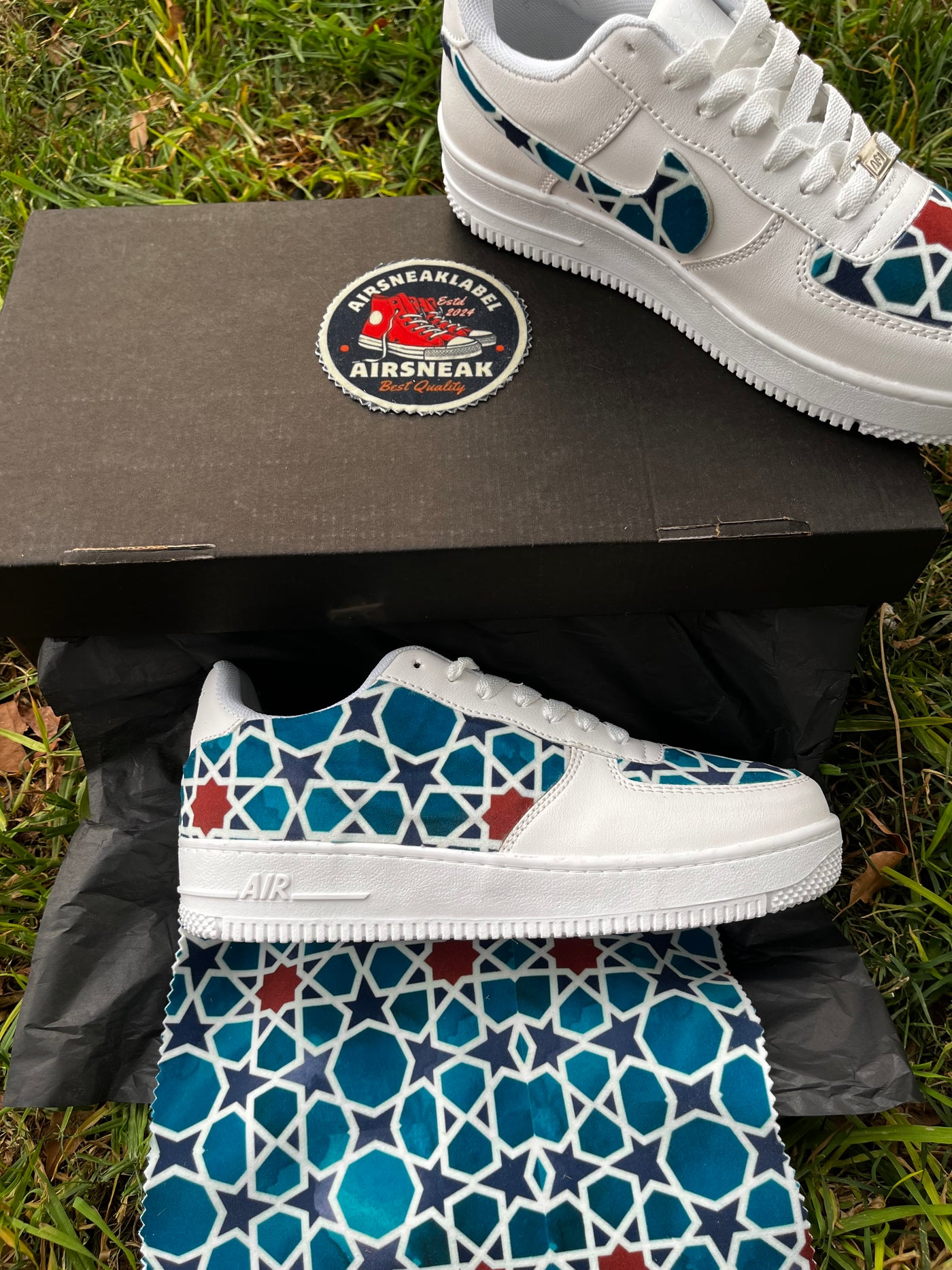 Custome Air Bleu One Personnalisées Pour Femmes et Hommes
