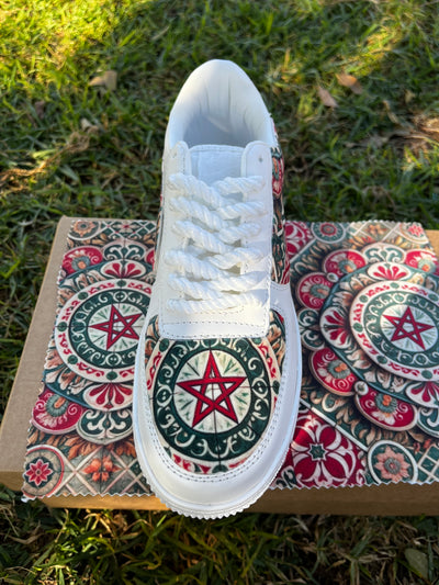 Custome Shoes Marocain Designe Personnalisées Pour Femmes et Hommes